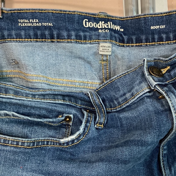 Goodfellow & Co medium wash mens denim jeans - Picture 3 of 6